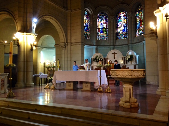 Iglesia Nuestra Señora de Luján Castrense -Misa de Secundaria-