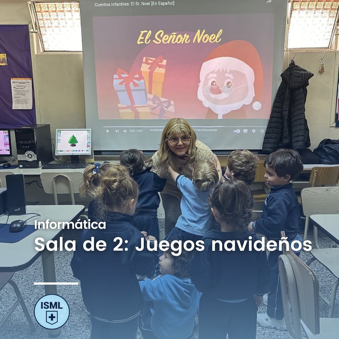 ¡La Sala de 2 en informática: juegos navideños!